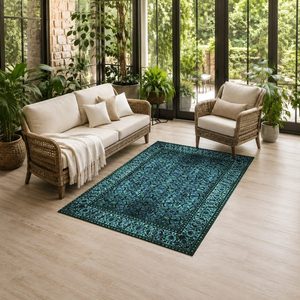 <b>RUGS</b> DEPOT LXDP-0708 Wholesale Multicolor Neutral <b>Traditional</b> Oriental Digital Printed Machine Washable Chenille <b>Rug</b> Non Slip - Product Image 6