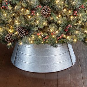 Collar de árbol de Navidad de Metal galvanizado para decoración de árboles para uso doméstico en Hotel decoración de Navidad - Product Image 1