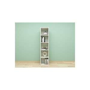 ชั้นวางของอัลฟ่า เฟอร์นิเจอร์ ชั้นวางของติดผนังอเนกประสงค์ทันสมัย ​​ชั้นวางหนังสือตกแต่ง 5 ชั้น ห้องครัว ห้องน้ำ ห้องนั่งเล่น - Product Image 1