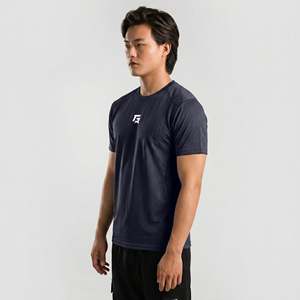 Camiseta GAI Pro en azul marino, transpirable y de corte regular - Product Image 3