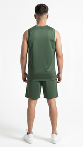 Maillot de basket-ball vert forêt de qualité supérieure pour les équipes de compétition, les clubs d'entraînement, vêtements en maille respirante - Product Image 6