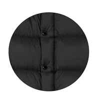 Nouvelle veste matelassée pour homme de haute qualité, couleur unie, réversible, écologique, logo frontal, respirante, coupe-vent, col montant