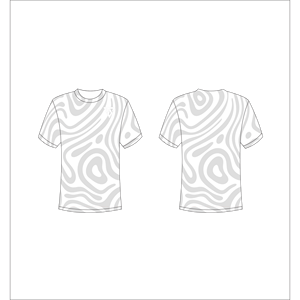 เสื้อยืดลายจุดผู้ชาย แขนสั้น คอกลม สวมใส่สบาย ระบายอากาศได้ดี ลายพิมพ์ดีไซน์ทันสมัย ทรงปกติ Trackstar OEM แบรนด์ส่วนตัว TSI-G05-P0600 - Product Image 4