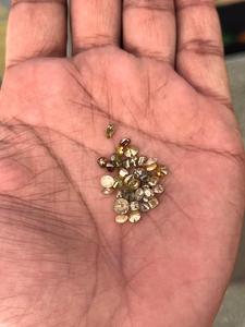 Pierre précieuse à facettes en forme de mélange de diamants multicolores naturels pour la fabrication de bijoux en pierres précieuses - Product Image 3