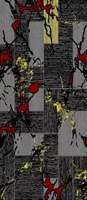 Moderner Türkischer Teppich Hochwertiger Jacquard-Gewebter Maschinengefertigter Fleckresistenter Mittelhochfloriger Wendeteppich mit Abstraktem Muster