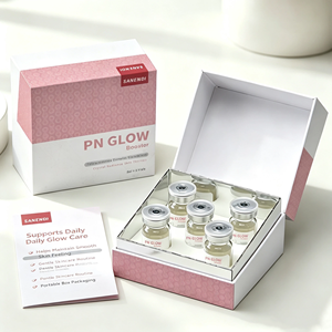 บริการบรรจุภัณฑ์แบบกำหนดเองสำหรับผลิตภัณฑ์ดูแลผิวหน้าแบบขายส่ง PN GLOW ขนาด 5 มล. ขวดโพลีนิวคลีโอไทด์คอมเพล็กซ์ - Product Image 3