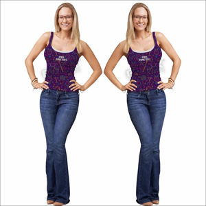 Camiseta sin mangas de moda para mujer con diseño de cuello redondo perfecta para Fitness y estilo callejero camiseta sin mangas transpirable para mujer - Product Image 1