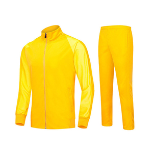 Vêtements d'entraînement en velours pour hommes, 2020, survêtement en vrac, à fermeture éclair, Slim, vente en gros - Product Image 4