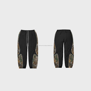 Chándal de nailon personalizado, conjunto deportivo holgado para hombre, conjunto cortavientos con cremallera y cremallera de poliéster de gran tamaño, ropa de esquí para nieve de talla grande - Product Image 6