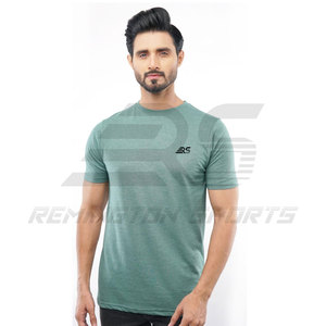 T-shirt décontracté à col rond en coton personnalisé pour hommes Polo pour hommes T-shirt de haute qualité pour hommes t-shirt Sialkot Pakistan - Product Image 4
