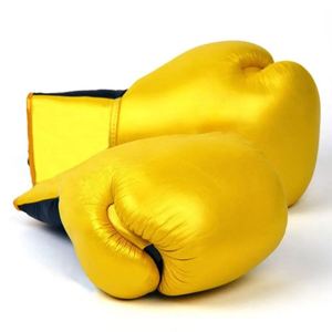 Jaune 2025 gants de boxe de qualité supérieure pour gants de boxe unisexes MMA Muay Thai équipement d'entraînement professionnel SI-BG-026 - Product Image 4