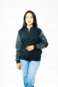 Veste solide unique pour femmes pour femmes et filles Vestes de conception OEM - Product Image 1