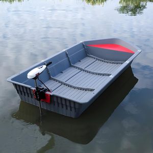 LECARDIO plegable pesca K a y a K barco de pesca Modular portátil para 1 2 personas con arco compartimento de aire y motor fueraborda nuevo - Product Image 2