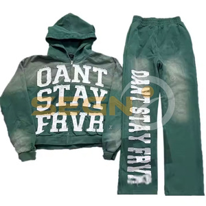 Top conception personnalisée hommes survêtement OEM sport formation Jogging porter survêtement hommes survêtement hommes imprimé survêtement - Product Image 6