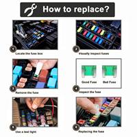 Mini Fusible LED de Bajo Perfil para Automóviles de Alta Capacidad de Ruptura