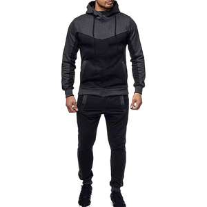 ชุดวอร์มผ้าฝ้าย100% สำหรับผู้ชายชุดวอร์มสำหรับผู้ชายโอเวอร์ไซส์พิมพ์โลโก้ว่างเปล่า - Product Image 2