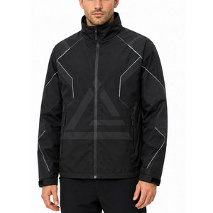 Custom <b>Techwear</b> <b>Jacket</b> For Men Lightweight Windproof Waterproof Softshell Outdoor Hiking Travel Performance Wear - Product Image 3