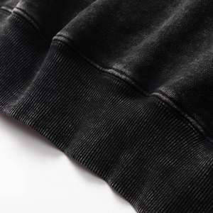 OEM 2025 Sweat à capuche surdimensionné délavé à l'acide de haute qualité, poids lourd 100% coton Vintage Washed brodé Sweat à capuche personnalisable vierge - Product Image 4