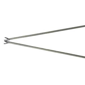 Portaagujas Manual Laparoscópico, Curvo, Mandíbula Derecha e Izquierda, Reutilizable, 5 mm, Acero Inoxidable, Instrumentos Quirúrgicos, Kit Veterinario - Product Image 2