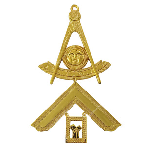 อัญมณีเครื่องราชกกุธภัณฑ์อัญมณีสำหรับบูชาปกหลักของ aasr Honor past Master-Freemason Jewel COLLAR - Product Image 1
