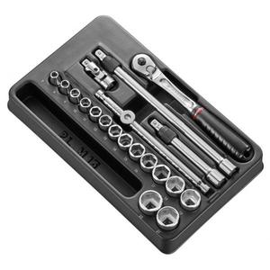 ชุดซ็อกเก็ตเฟคอม 20 ชิ้น ขนาด 3/8 นิ้ว เมตริก 6 จุด - Product Image 1