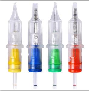 SPARK Aguja de cartucho de tatuaje de flujo de tinta suave de precisión de acero inoxidable desechable fácil de usar para arte corporal y tatuajes - Product Image 3