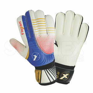 ถุงมือผู้รักษาประตูสไตล์ใหม่ล่าสุดพร้อมหนังป้องกันและน้ำยางสำหรับเล่นกีฬา - Product Image 2