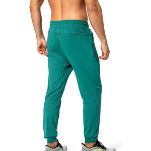 Venta al por mayor de algodón Jogger Pantalones Hombres Marca personalizada Slim Fit Gimnasio Pantalones de chándal Suministro directo de fábrica - Product Image 3
