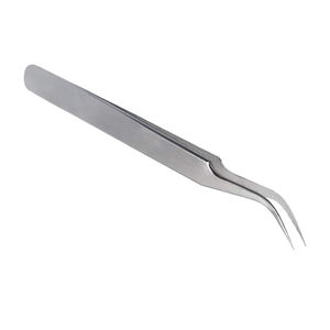 Pinzas de extensión de pestañas de acero inoxidable de nuevo diseño de calidad profesional herramienta de maquillaje pinzas para cejas - Product Image 4