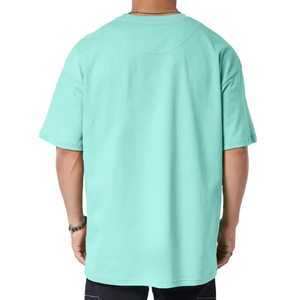 Wholesale Custom <b>5</b> Color 100% Cotton Oversize <b>Men's</b> <b>T</b>-<b>shirt</b> Loose Fit Street Style Activewear Breathable Sport <b>T</b>-<b>shirt</b> for - Product Image 5