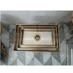 Bandeja de Incrustaciones de Hueso de Lujo con Acabado Premium, Vajilla Personalizable para la Organización del Hogar, Centro de Mesa Decorativo y Elegante - Product Image 4