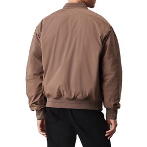 Blouson d'aviateur d'hiver personnalisé à prix de gros de haute qualité pour hommes sur toile au design personnalisé style tendance avec logo à l'avant - Product Image 6