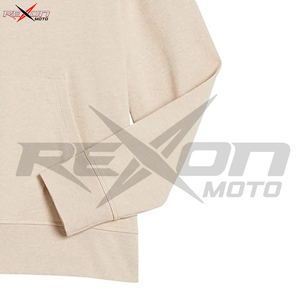 Pull-over uni de haute qualité 280gsm sweats à capuche surdimensionnés avec logo personnalisé hiver impression polaire vierge hommes - Product Image 4