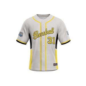 Chemises de baseball à sublimation personnalisée, maillot de l'équipe, uniforme vierge pour hommes - Product Image 1