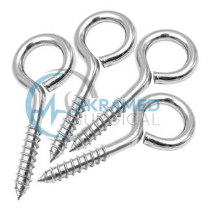 Instruments pour les yeux en acier inoxydable de la meilleure qualité Crochets pour les yeux manuels à bas prix - Product Image 2