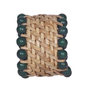 Servilleteros de Mimbre para Bodas, Fiestas, Restaurantes/Hoteles, Anillos para Servilletas de Color Natural Hechos a Mano, Anillos Redondos para Servilletas - Product Image 6