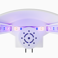 Trampa para Mosquitos con Luz Ultravioleta Ecológica OEM, Repelente de Insectos para Interiores, Enchufable, Cobertura de 20m, para Dormitorio y Sala de Estar