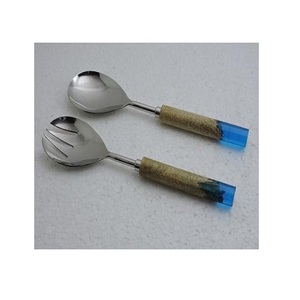 Vente directe d'usine Ensemble de couverts en acier inoxydable Qualité supérieure Taille personnalisée Design classique pour hôtel Restaurant Utilisation en fête - Product Image 5