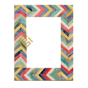 Artículo indio hecho a mano, marco de fotos, diseños personalizados, producto de hueso de cuerno, artículo de hueso de cuerno de resina, precio al por mayor, alta calidad - Product Image 4