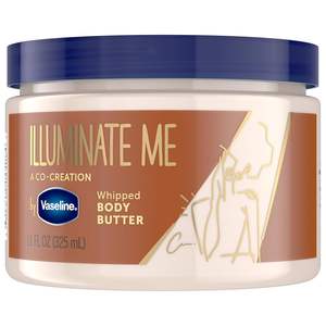 Venta al por mayor Vaseline Illuminate Me Crema hidratante ligera de mantequilla corporal batida para piel luminosa y brillante, 11 oz - Product Image 4