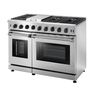 Fabrikant 48 Inch Vrijstaand Gasfornuis Met Bakplaat - Product Image 1