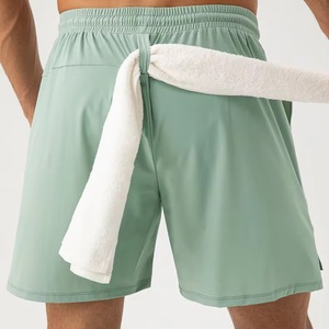 High Street New Summer Spring Short de course respirant solide peint LOGO personnalisé imprimé Gym vêtements de sport cordon dos serviette - Product Image 3