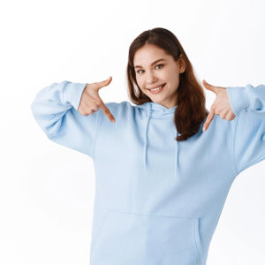 Sudaderas con Capucha Personalizadas con Logotipo, 100% Algodón, Sólidas, Casuales, de Invierno para Hombre, de Alta Calidad para Adultos - Product Image 1