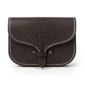 Sac Pochette Médiéval Multifonctionnel en Cuir Pleine Fleur Imperméable pour Utilisation en Costume, Éléments de Design Historique, Excellent Jeu de Rôle, OEM - Product Image 4