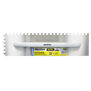 Grande pettine in acciaio 480x130 mm. Denti 10 mm. - Product Image 5