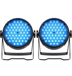 Luz LED Par RGB de 54x3W con clasificación IP67 a prueba de agua – Iluminación profesional para escenarios exteriores con control DMX512 - Product Image 4