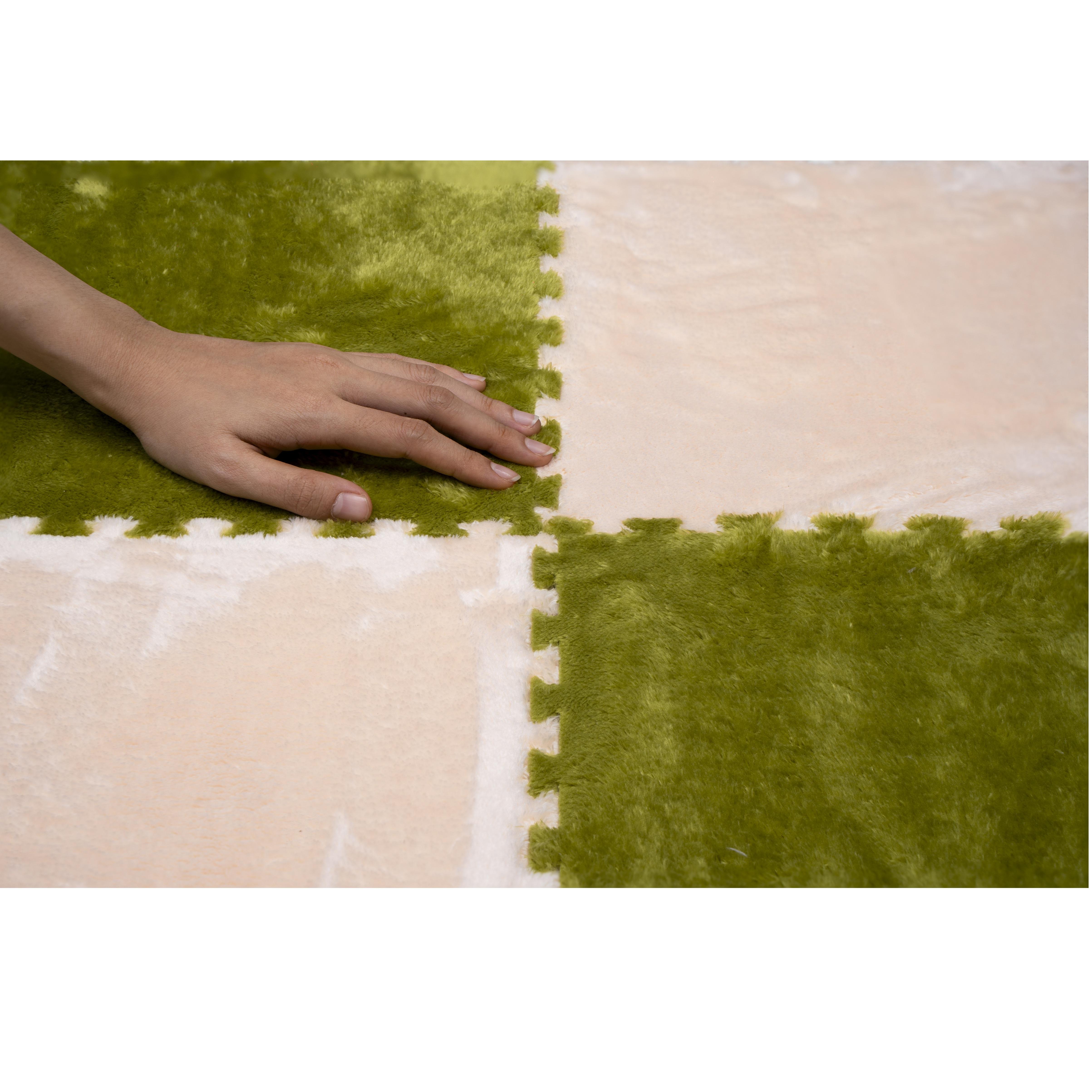 beige, pink, green, brown, black, blue, gray