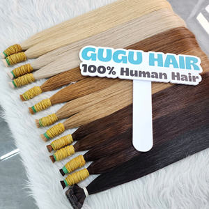 Jerrywigs - Paquetes de Cabello Humano Liso con Cutícula Alineada Vietnamita, Compra al por Mayor de Cabello Virgen Crudo con Puntas Doblemente Tramadas, Proveedores Chinos - Product Image 3
