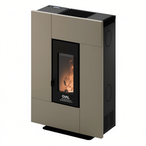 Estufa de Pellets Grace 7 T2 Bronce Claro de 5 Estrellas, 6.9kW, Clase A+, 7025076 - Product Image 2