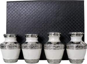 Fourniture en vrac de style américain de qualité supérieure de la plus haute qualité 100% urnes de crémation souvenir en aluminium à vendre - Product Image 4